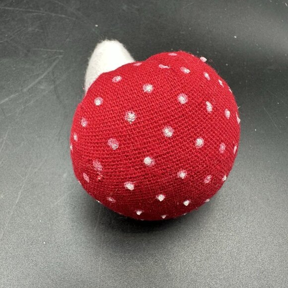 Mushrooms Stuffed Fabric Plush Set Whimsical Fairy Garden Decor Toadstool Crafts - Picture 12 of 16